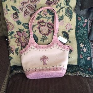 Pink Western Purse